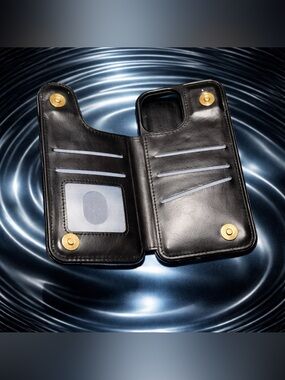Lohasic Leather Wallet iPhone 12 Pro Max Case